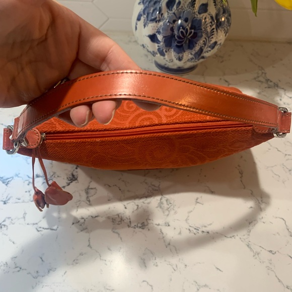 Longchamp vintage orange shoulder bag - Picture 8 of 14